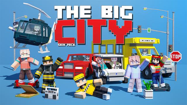 Thumbnail of the Minecraft Bedrock Marketplace product The Big City created by Novasoft.