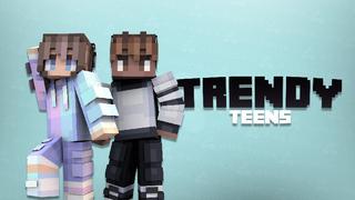 Thumbnail of the Minecraft Bedrock Marketplace product Trendy Teens created by Novasoft.
