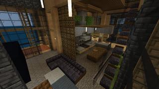 Screenshot of the Minecraft Bedrock Marketplace product TROPICAL MANSION created by Novasoft.