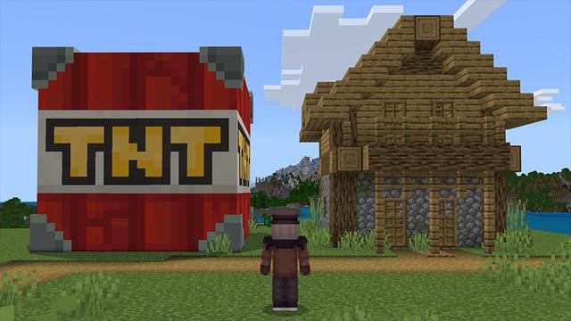 Screenshot of the Minecraft Bedrock Marketplace product Ultimate TNT created by Novasoft.