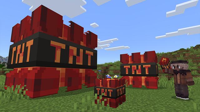 Screenshot of the Minecraft Bedrock Marketplace product Ultimate TNT created by Novasoft.