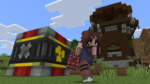 Screenshot of the Minecraft Bedrock Marketplace product Ultimate TNT created by Novasoft.