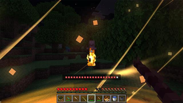 Screenshot of the Minecraft Bedrock Marketplace product WANDS created by Novasoft.