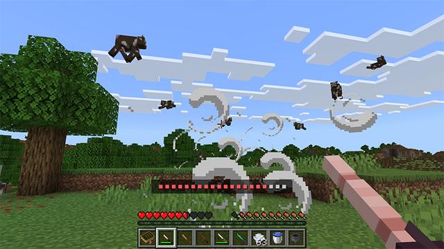 Screenshot of the Minecraft Bedrock Marketplace product WANDS created by Novasoft.