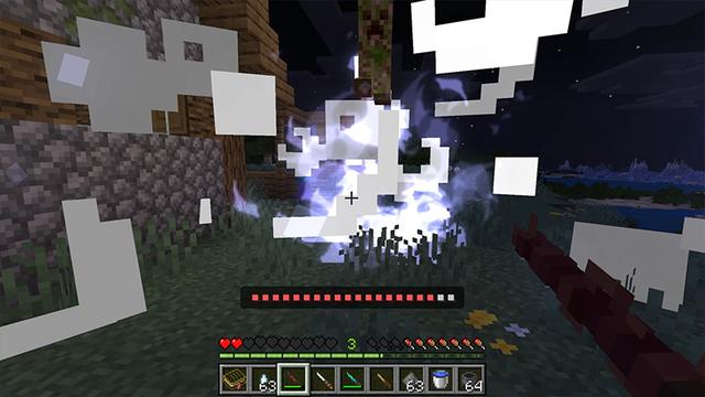 Screenshot of the Minecraft Bedrock Marketplace product WANDS created by Novasoft.