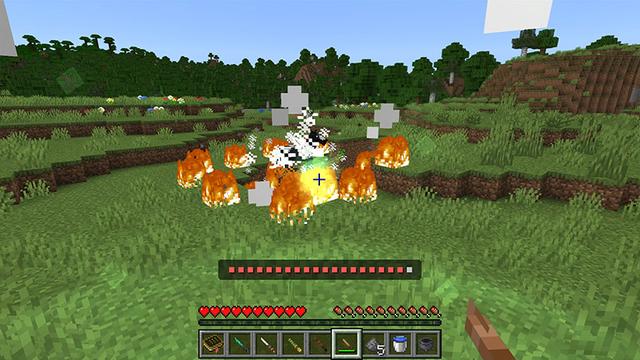 Screenshot of the Minecraft Bedrock Marketplace product WANDS created by Novasoft.