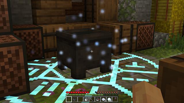 Screenshot of the Minecraft Bedrock Marketplace product WANDS created by Novasoft.