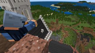 Screenshot of the Minecraft Bedrock Marketplace product WYNROCK CASTLE created by Novasoft.