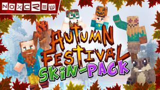 Thumbnail of the Minecraft Bedrock Marketplace product Autumn Festival Skin Pack created by Noxcrew.