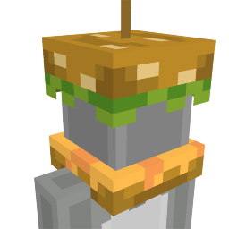 Thumbnail of the Minecraft Bedrock Marketplace product Burger Head created by Noxcrew.