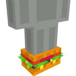 Thumbnail of the Minecraft Bedrock Marketplace product Burger Shoes created by Noxcrew.