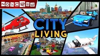 Thumbnail of the Minecraft Bedrock Marketplace product Vivir en la ciudad created by Noxcrew.