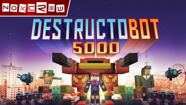 Thumbnail of the Minecraft Bedrock Marketplace product DestructoBot 5000 created by Noxcrew.