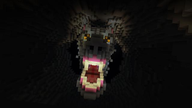 Screenshot of the Minecraft Bedrock Marketplace product Dropper of Horrors created by Noxcrew.