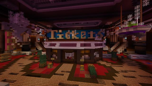 Screenshot of the Minecraft Bedrock Marketplace product Dropper of Horrors created by Noxcrew.