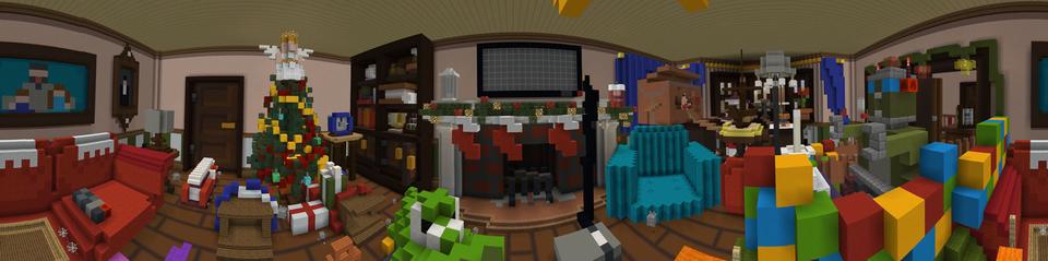 Panorama of the Minecraft Bedrock Marketplace product Elf Patrol created by Noxcrew.