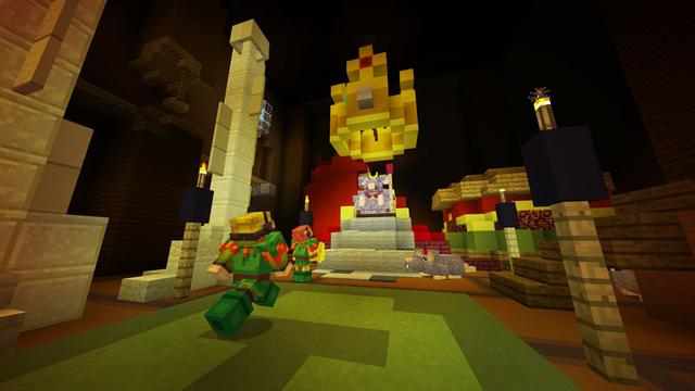 Screenshot of the Minecraft Bedrock Marketplace product Elf Patrol created by Noxcrew.
