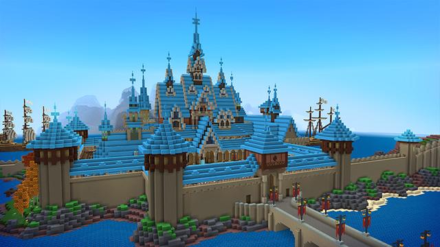 Screenshot of the Minecraft Bedrock Marketplace product Frozen created by Noxcrew.