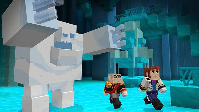 Screenshot of the Minecraft Bedrock Marketplace product Frozen created by Noxcrew.