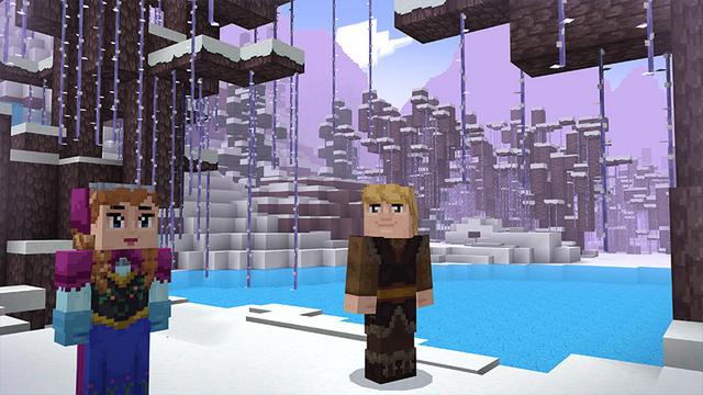 Screenshot of the Minecraft Bedrock Marketplace product Frozen created by Noxcrew.