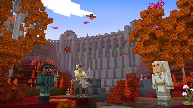 Screenshot of the Minecraft Bedrock Marketplace product Frozen created by Noxcrew.