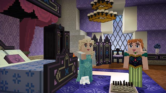 Screenshot of the Minecraft Bedrock Marketplace product Frozen created by Noxcrew.