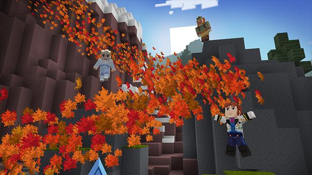 Screenshot of the Minecraft Bedrock Marketplace product Frozen created by Noxcrew.