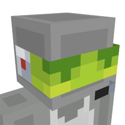 Thumbnail of the Minecraft Bedrock Marketplace product Green visor created by Noxcrew.