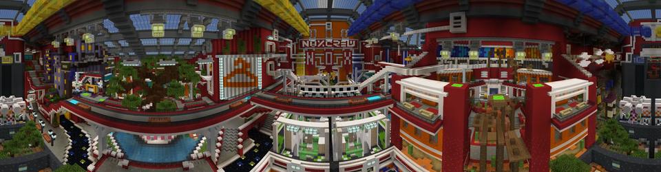 Panorama of the Minecraft Bedrock Marketplace product Grid Runners Pro created by Noxcrew.