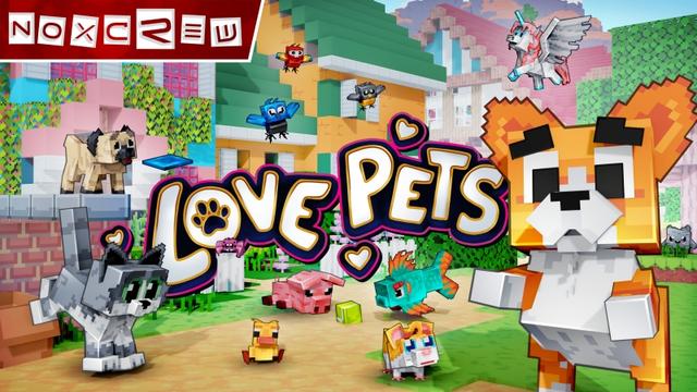 Thumbnail of the Minecraft Bedrock Marketplace product Love Pets created by Noxcrew.