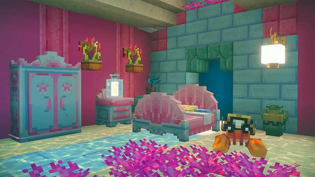 Screenshot of the Minecraft Bedrock Marketplace product Mermaid Life Add-On created by Noxcrew.
