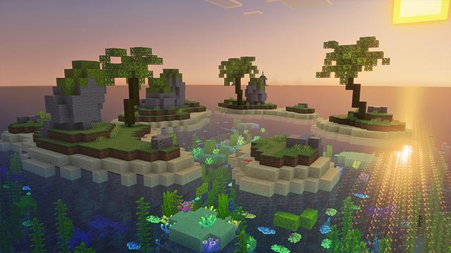 Screenshot of the Minecraft Bedrock Marketplace product Mermaid Life Add-On created by Noxcrew.