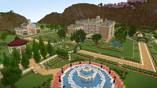 Screenshot of the Minecraft Bedrock Marketplace product Millionaire Mansions Add-On created by Noxcrew.