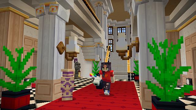 Screenshot of the Minecraft Bedrock Marketplace product Millionaire Mansions Add-On created by Noxcrew.