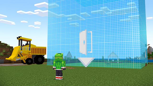 Screenshot of the Minecraft Bedrock Marketplace product Millionaire Mansions Add-On created by Noxcrew.