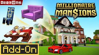 Thumbnail of the Minecraft Bedrock Marketplace product Millionaire Mansions Add-On created by Noxcrew.