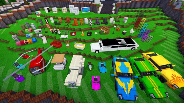 Screenshot of the Minecraft Bedrock Marketplace product Millionaire Mansions created by Noxcrew.
