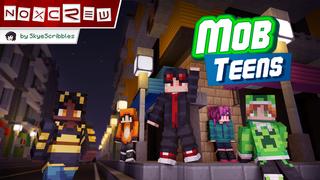 Thumbnail of the Minecraft Bedrock Marketplace product Mob Teens created by Noxcrew.