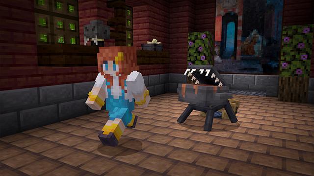 Screenshot of the Minecraft Bedrock Marketplace product Monster Food Add-On created by Noxcrew.