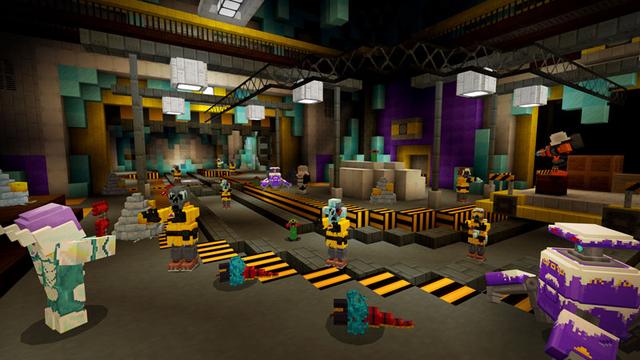 Screenshot of the Minecraft Bedrock Marketplace product Monsters from the Ice created by Noxcrew.