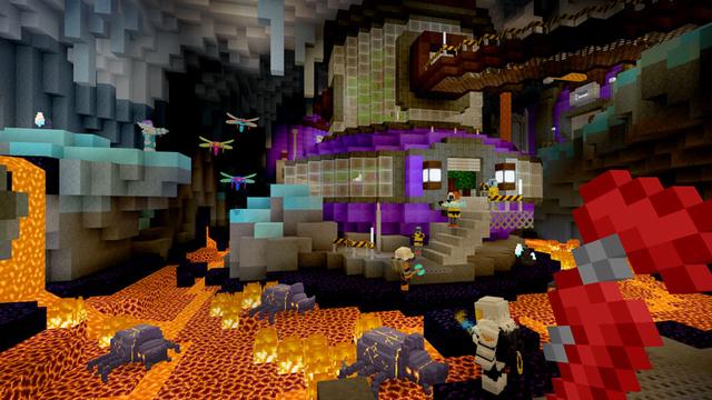 Screenshot of the Minecraft Bedrock Marketplace product Monsters from the Ice created by Noxcrew.