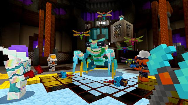 Screenshot of the Minecraft Bedrock Marketplace product Monsters from the Ice created by Noxcrew.
