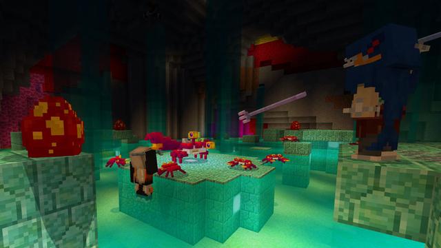 Screenshot of the Minecraft Bedrock Marketplace product Monsters of the Deep created by Noxcrew.