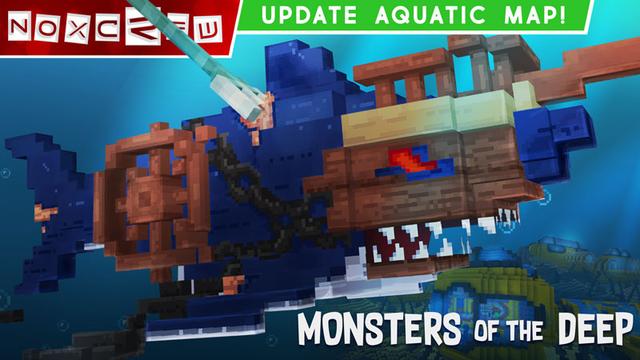 Thumbnail of the Minecraft Bedrock Marketplace product Monsters of the Deep created by Noxcrew.