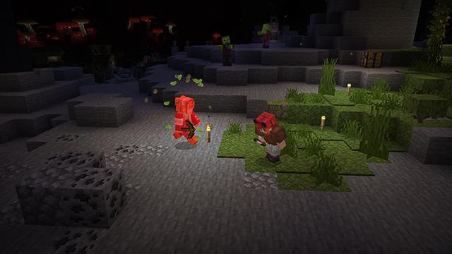 Screenshot of the Minecraft Bedrock Marketplace product Moss Block Challenge created by Noxcrew.
