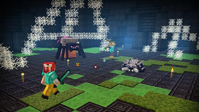 Screenshot of the Minecraft Bedrock Marketplace product Moss Block Challenge created by Noxcrew.