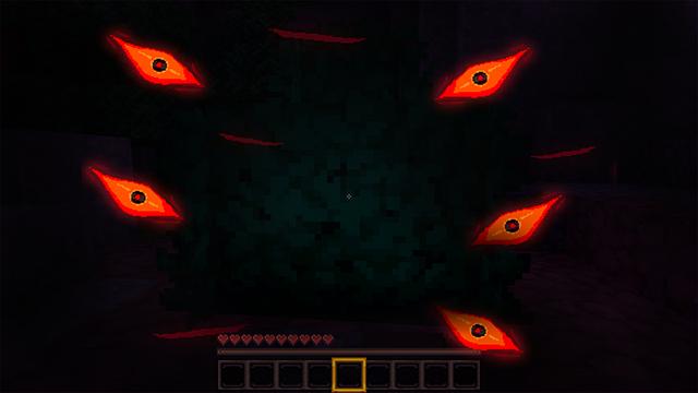 Screenshot of the Minecraft Bedrock Marketplace product Mothman created by Noxcrew.