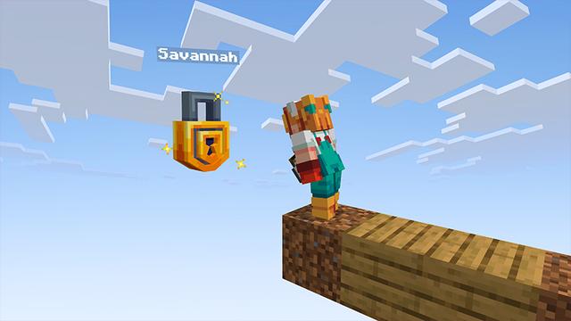 Screenshot of the Minecraft Bedrock Marketplace product One Block created by Noxcrew.