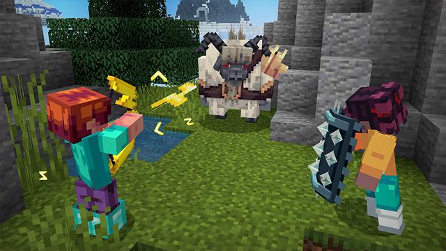 Screenshot of the Minecraft Bedrock Marketplace product One Block created by Noxcrew.