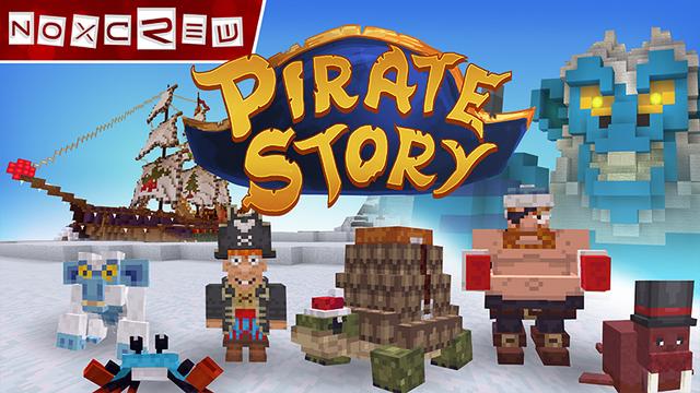 Thumbnail of the Minecraft Bedrock Marketplace product Pirate Story created by Noxcrew.